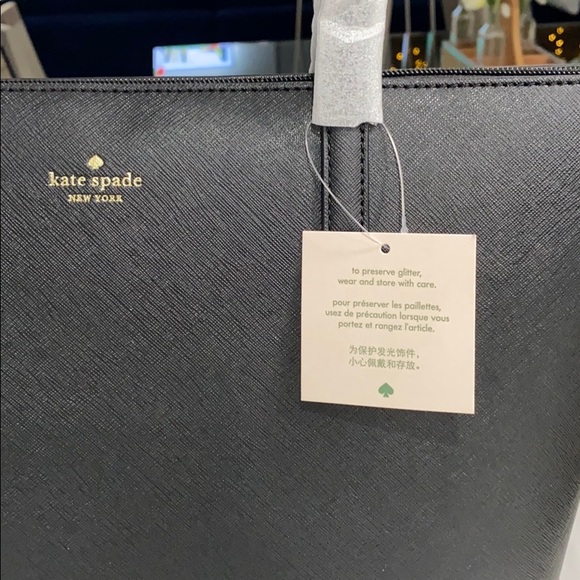 ♠️ SOLD Kate Spade Greta Court Penny in Black ♠️ - Picture 8 of 9